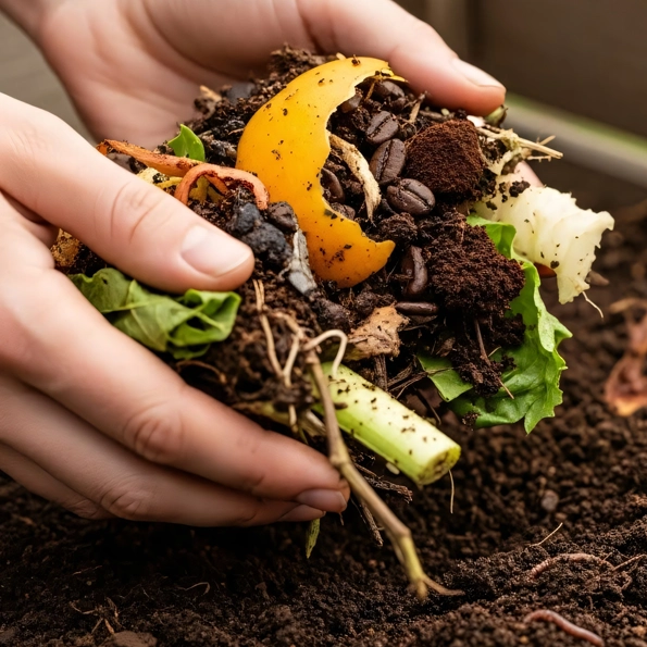Composting organic waste